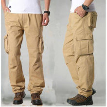 Load image into Gallery viewer, Men's Cargo Pants Mens Casual Multi Pockets Military
