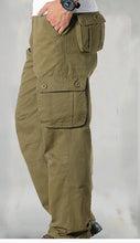 Load image into Gallery viewer, Men's Cargo Pants Mens Casual Multi Pockets Military
