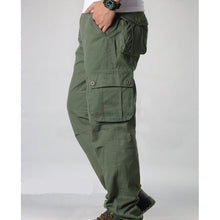Load image into Gallery viewer, Men's Cargo Pants Mens Casual Multi Pockets Military
