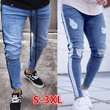 Load image into Gallery viewer, 2020 Skinny Jeans Men Sexy Ripped Hole Stretch
