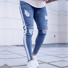 Load image into Gallery viewer, 2020 Skinny Jeans Men Sexy Ripped Hole Stretch
